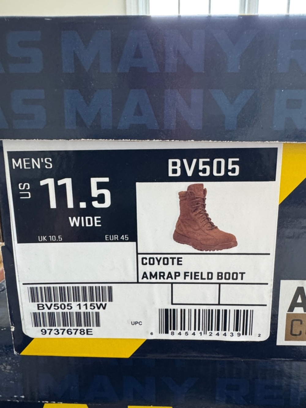 AMRAP Field Boot - Men's Coyote Tactical Boot